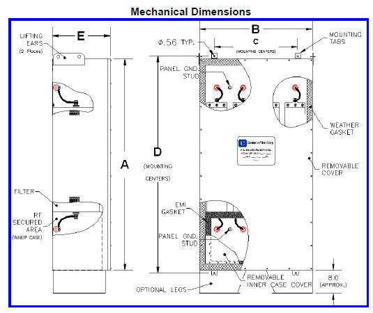 Genisco Mechanical Drawing