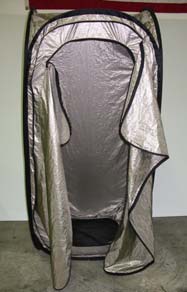 Self Erecting RF Shielded Tent