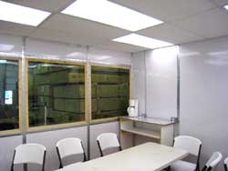 RF Shield Room White Wall Panels