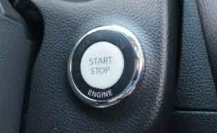 Infiniti Keyless Ignition Button