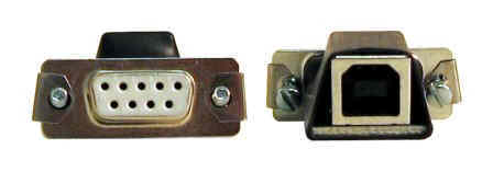 dB9 Female to USB-B Adapter