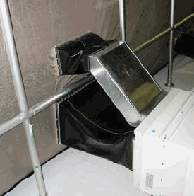 Air Conditioning for RF Tent