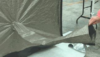 RF shielded Tent Sleeve