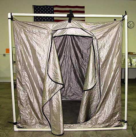 EMI Shielded Tent with External PVC Frame