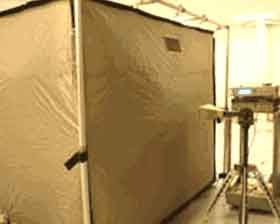 RF Shielded Tent IEEE-299 Testing