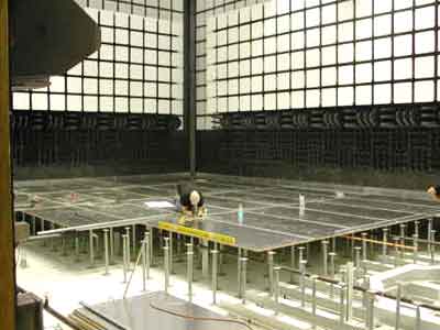 10 meter Anechoic Chamber Under Construction