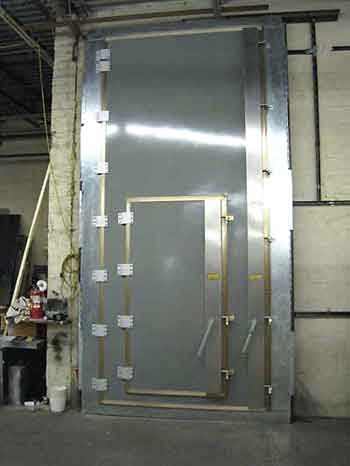 RF Shielded Door within an RF Shielded Door
