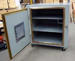 RF Shielded Cabinet with Shelves