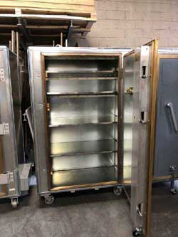 RF Shielded Cabinet with shelves