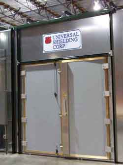 Universal 8x8 RF Shielded Double Door
