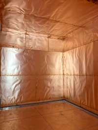 CU50 Copper Foil RF Shielded Room