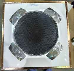 RF Shielded Drop Ceiling Air Vent